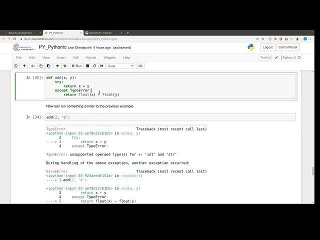 Unit I  3 1 3 Exceptions & Debugging