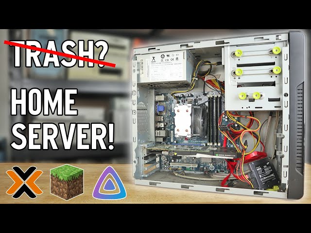 This PC Was In The TRASH - Now It's A SERVER