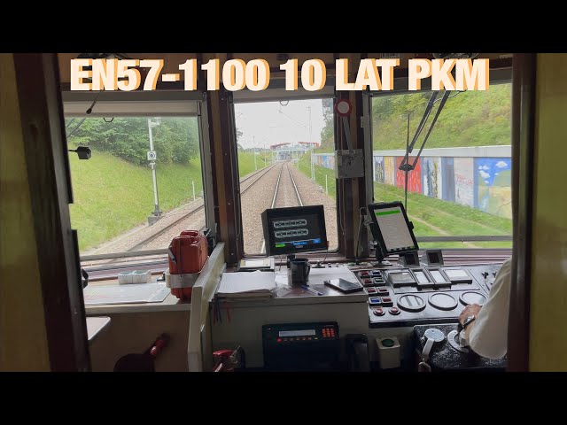 10 LAT PKM EZT EN57-1100 & EN57-1102 na linii kolejowej nr 248 Pomorska Kolej Metropolitalna 