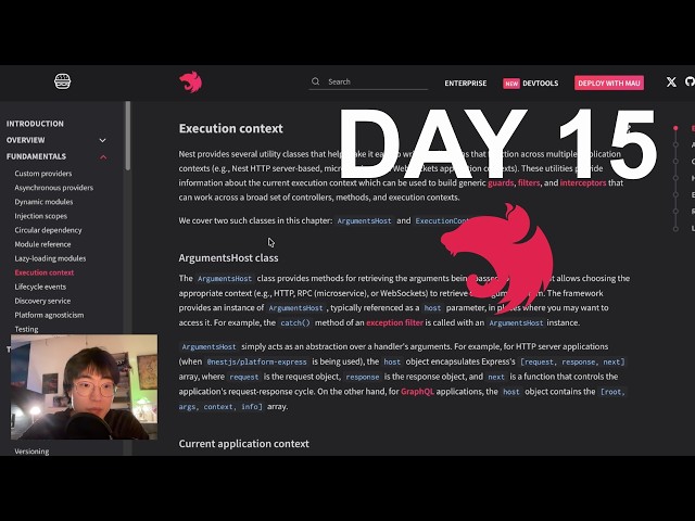 I’m Reading the NestJS Docs Every Day Until I Finish - Day 15 - Execution context