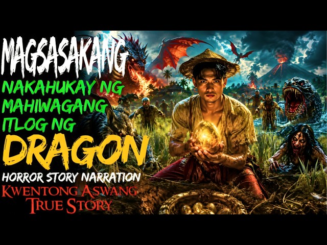 MAGSASAKANG NAKAHUKAY NG MAHIWAGANG ITLOG NG DRAGON | Kwentong Aswang | True Story