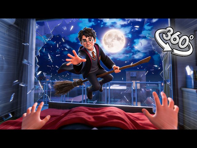 NEW Harry Potter Took a Wrong Turn and Landed at My House! / VR 360°