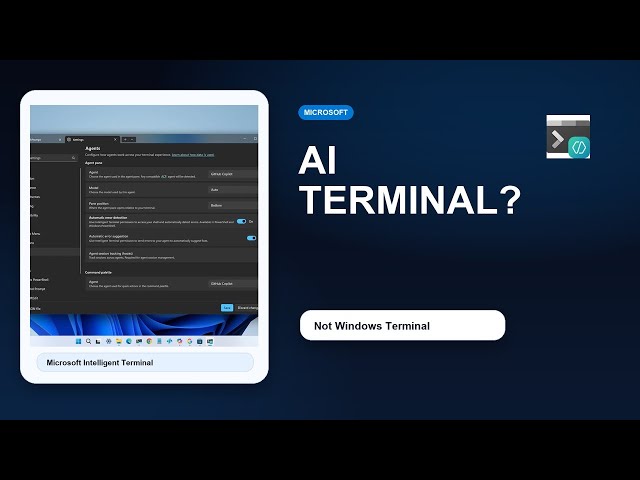 Microsoft Made an AI Terminal, Not Windows Terminal