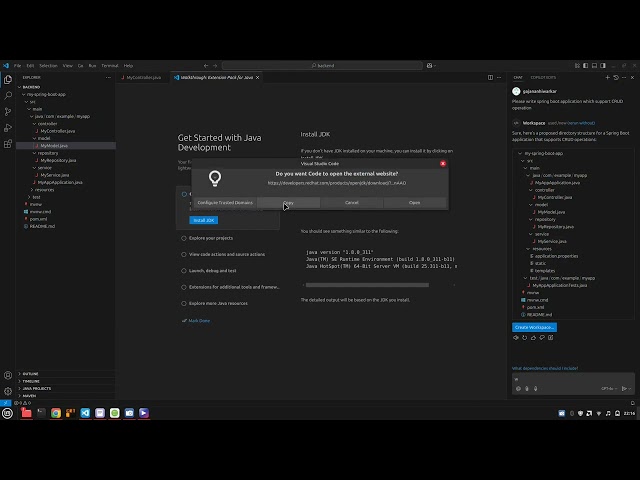 I Tried Copilot with Visual Studio Code – It Instantly Writes Java/spring boot Code! Super Easy!