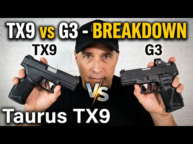 Taurus TX9 vs G3 - Comparativa cara a cara