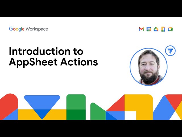 Introduction to AppSheet Actions