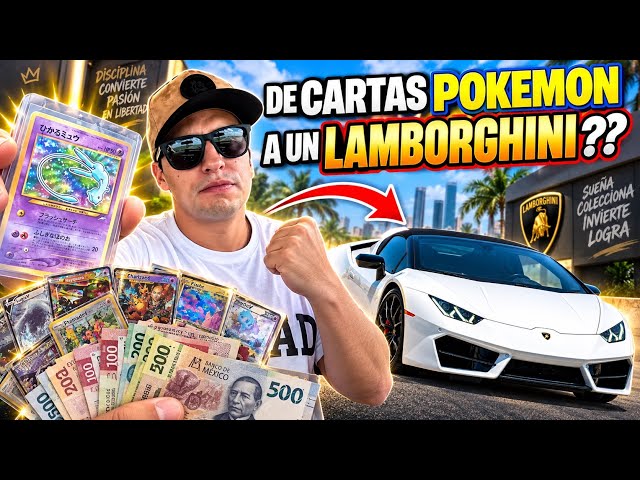 FROM POKÉMON CARDS TO A LAMBORGHINI | MILLIONAIRE PROJECT