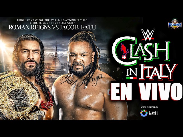 🔴WWE CLASH IN ITALY EN VIVO 🤨 TRIPLE H LA TIENE DIFICIL y SEGURO SERÁ BODRIO - REACCIÓN + REVIEW