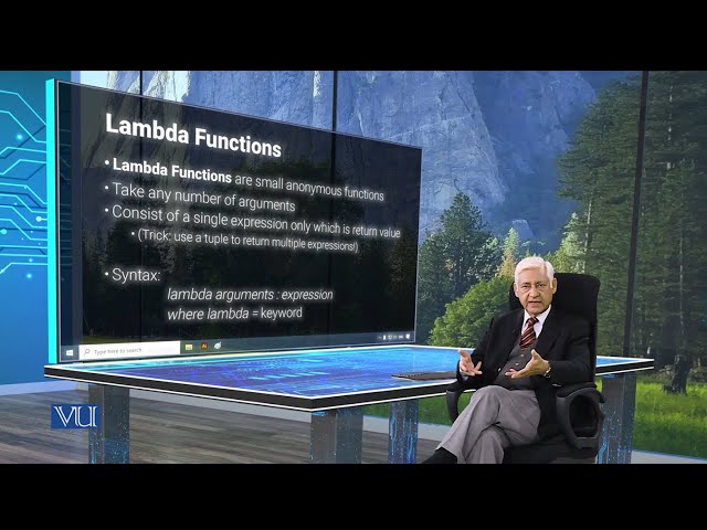 Lambda Functions | Programming Using Python | CS306_Topic101