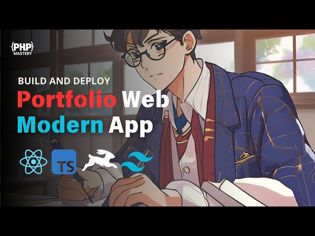 Build and Deploy Portfolio Web Modern App and Source Code Web Portfolio Modern