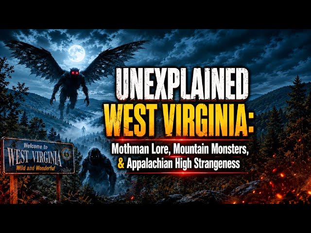 UNEXPLAINED WEST VIRGINIA: Mothman Lore, Mountain Monsters, & Appalachian High Strangeness