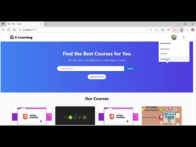 🎓 MERN Stack E-Learning Website Demo | Full-Stack Project Walk through.