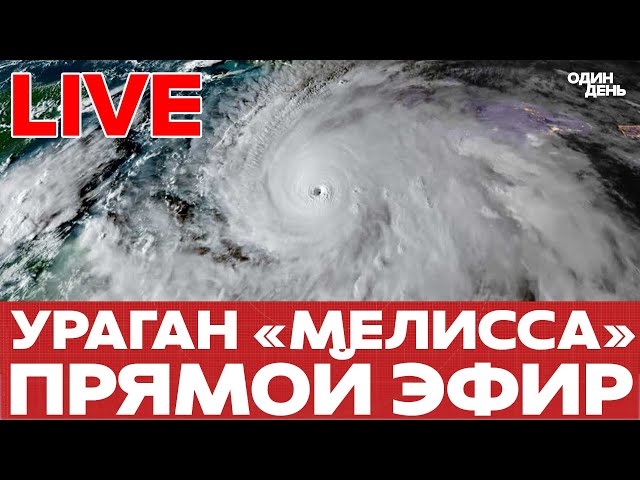 🔴 LIVE Ураган "Мелисса": катастрофа в прямом эфире! #новости #одиндень #ямайка