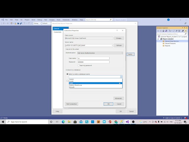 1.SSRS TUTORIAL - CREATING FIRST REPORT