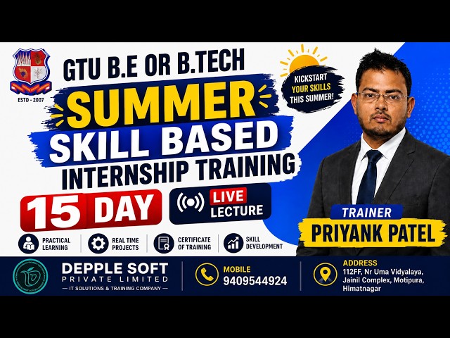 DAY 1 - Frontend Development for B.E 7th Sem for 15 Days Internship