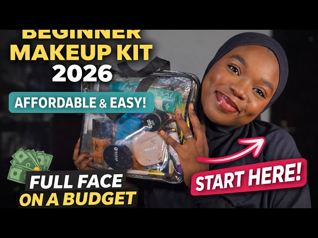 Beginner Makeup Kit 2026 | Affordable Full Face on a Budget 💄 #affordableproducts #beginnermakeupkit