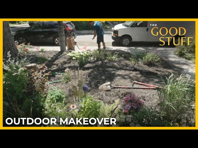 One-Day Front Yard Transformation on a Budget | The Good Stuff with Mary Berg