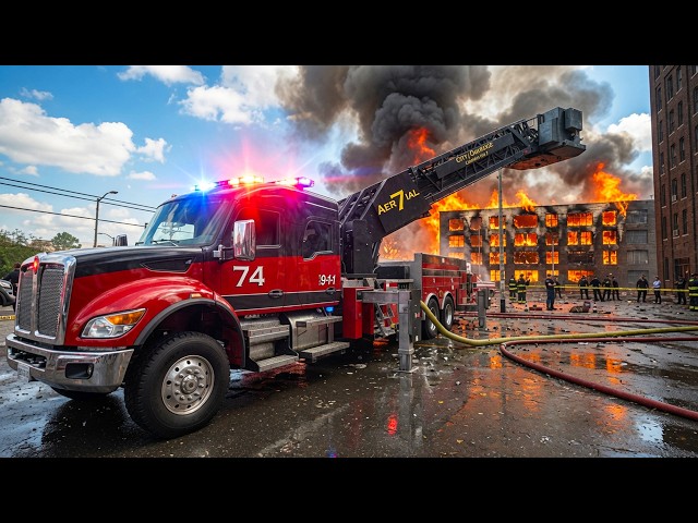Firefighters TRAPPED Inside DEADLIEST Fire in Firefighting Simulator Ignite