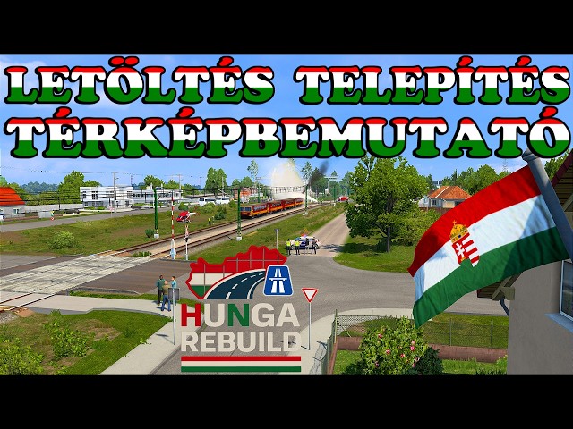 🚚𝐄𝐮𝐫𝐨 𝐓𝐫𝐮𝐜𝐤 𝐒𝐢𝐦𝐮𝐥𝐚𝐭𝐨𝐫 𝟐 Tutorial 🇭🇺𝐇𝐮𝐧𝐠𝐚𝐑𝐞𝐛𝐮𝐢𝐥𝐝 Map Mod [⬇️Letöltés ⬆️Telepítés 🗺️Térképbemutató]