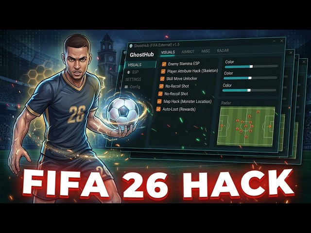 FIFA 26 / EA FC 26 Hack 2026 - Free Mod Menu, Unlimited Coins & Cheats