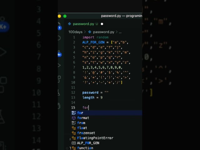 Password Generator/Python