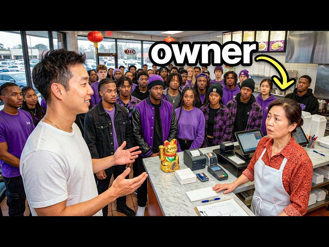 I Surprised Empty Restaurants with 100 Friends