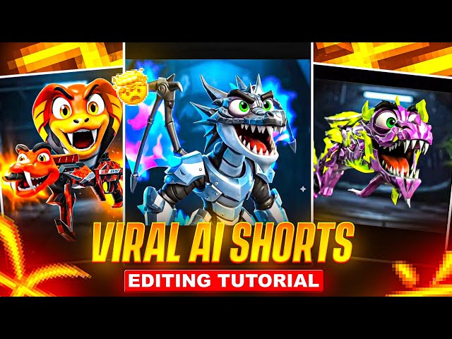 VIRAL AI SHORT EDITING TUTORIAL 🤯 FREE FIRE AI SHORT EDIT | Free fire short editing | YFYT