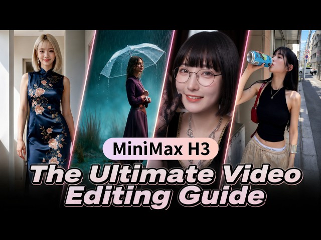 Master MiniMax H3 Video Editing: AI Character & Outfit Swap Guide