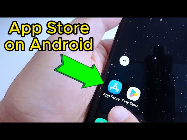 How to get App Store on Android - iCon