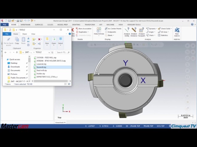 Mastercam 2017 Step File Support