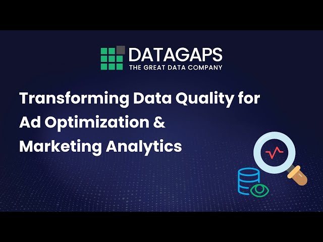 Transforming Data Quality for Ad Optimization & Marketing Analytics | Datagaps Case Study