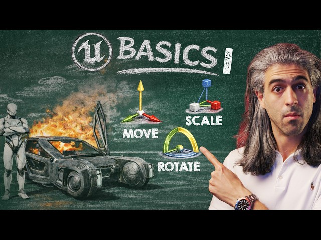 Unreal Engine 5 Beginner Tutorial Part 1: Navigation & Scene Setup