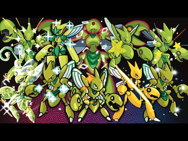 I Hunted Shiny Scizor in Every Generation