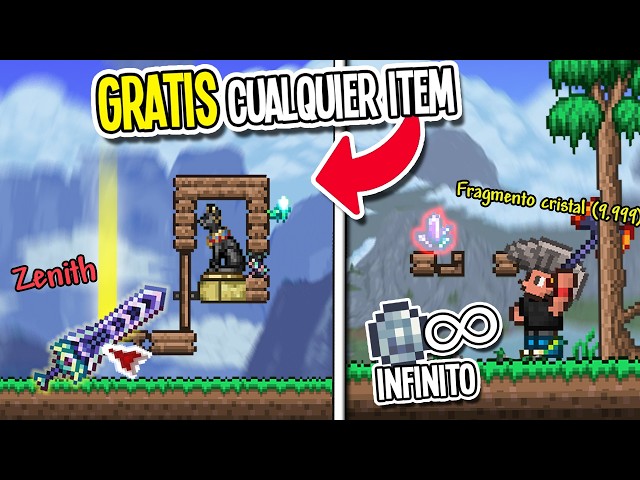 HACKS AND TRICKS of TERRARIA 😳 This is how you GET EVERYTHING 🙀