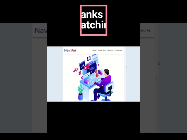 Responsive Navbar using HTML CSS JS #css #responsive #coding #html #htmlcssjavascript #webdesign