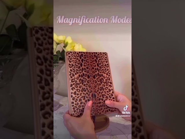 Beauty Must Haves| Stylish | Unique | Exclusive | Makeup Mirror (2025) Leopard Print |Amazon Review