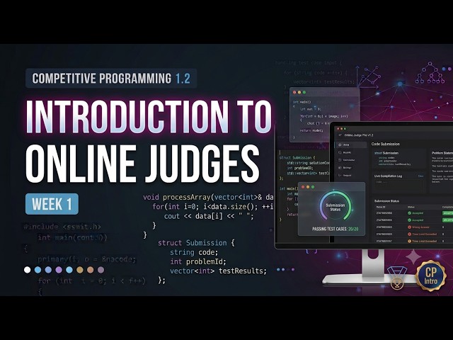 Competitive Programming Level 1 – Week 1 | Introduction to Online Judges