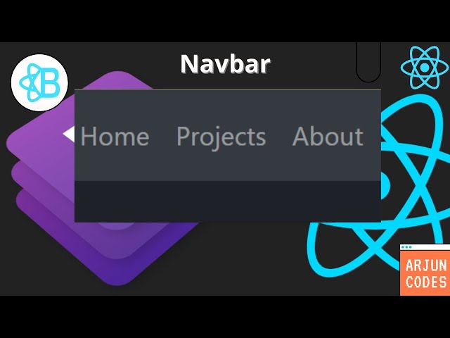 Navbar using React Bootstrap, Responsive Navbar, React router dom on navbar 2021 | 2022