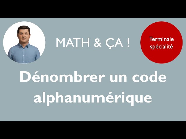Count an alphanumeric code