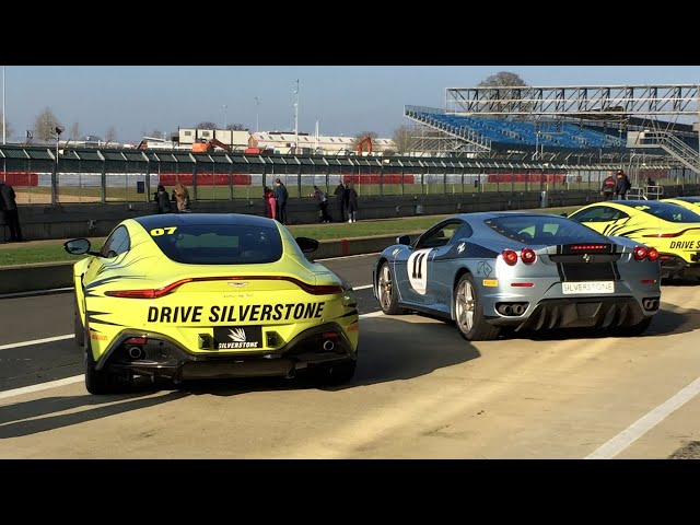 Driving the new Aston Martin Vantage at Silverstone - Part 1 - 360 Video