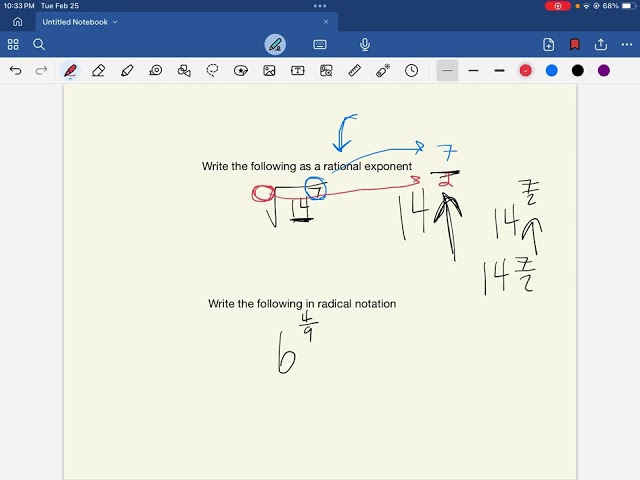 Changing Exponential Notation