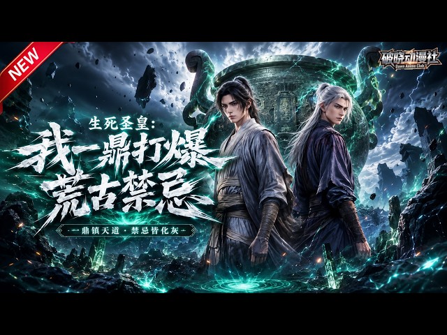 MULTISUB📢新番上线《生死圣皇：我一鼎打爆荒古禁忌》#最新漫剧 #漫剧合集 #一口气看完 #动漫 #anime #AI漫剧 #破晓动漫社