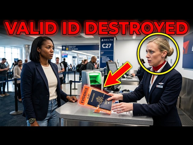Gate Agent Flung a Black Woman’s Passport—Then Three Generals Walked In
