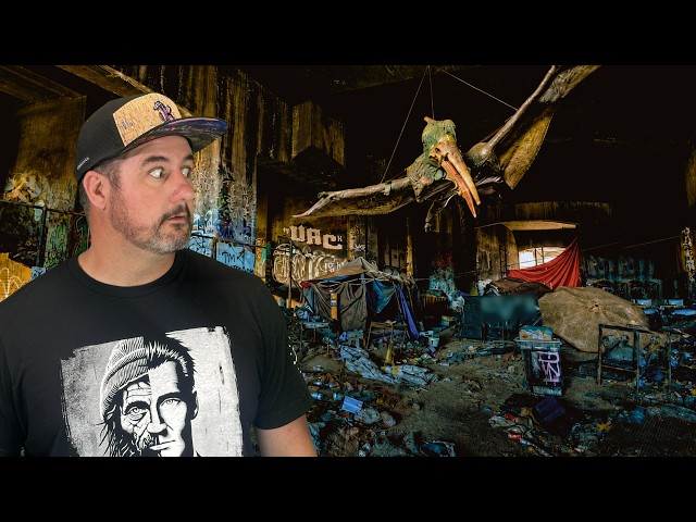 A Homeless Artist's SECRET Studio MILLIONS Drive Over Every Day