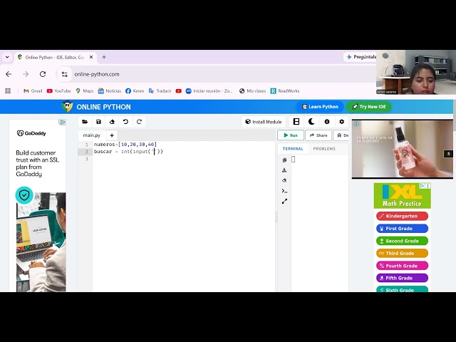 Listas añadidas de Python