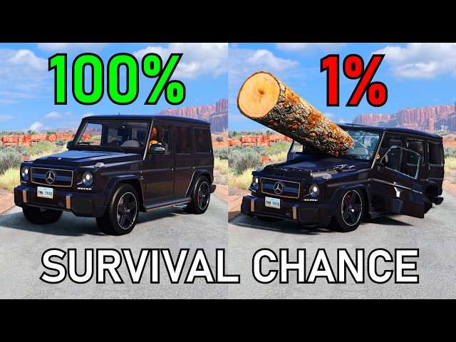 Realistic Survival Chance Crashes #1 (Your Requests) | BeamNG.drive