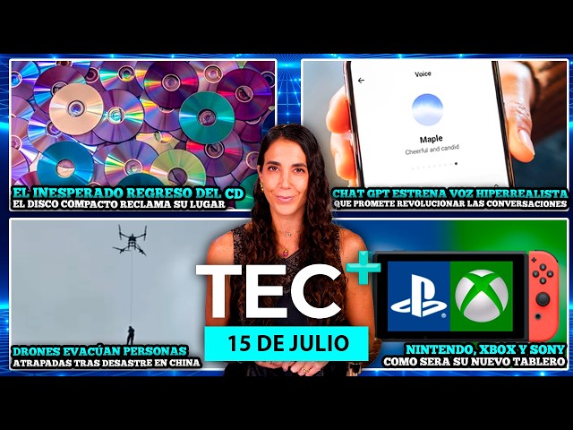 TEC+: El inesperado regreso de los CD, ChatGPT estrena nueva voz hiperrealista, y más