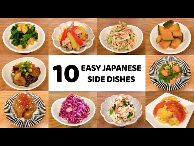 10 Easy Japanese Side Dish Recipes for Beginners