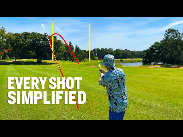 I Simplified Every Shot in Golf For You - Tee, Approach, Chip, Putt, bunkers