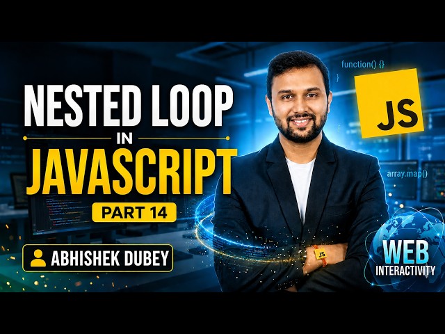 Nested Loops in JavaScript | Pattern Programs & Logic Building | ETM Academy | Abhishekh Dubey